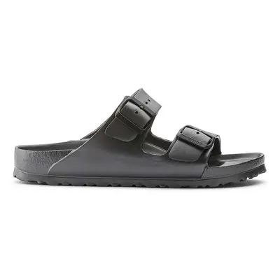 Pantofle Birkenstock Arizona EVA Metallic pánské, šedá barva, 1001497