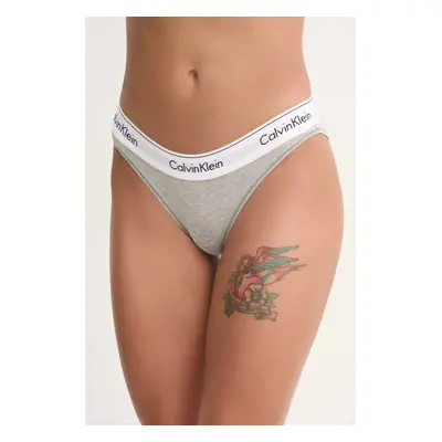 Kalhotky Calvin Klein Underwear šedá barva, 0000F3787E