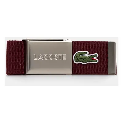 Pásek Lacoste pánský, zelená barva, RC2012