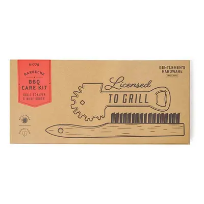 Sada pro péči o gril Gentlemen's Hardware BBQ Care Kit 2-pack