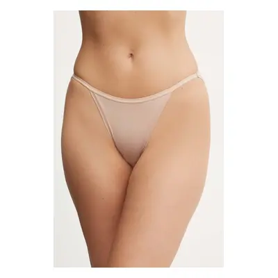 Kalhotky Calvin Klein Underwear béžová barva, 000QD5176E