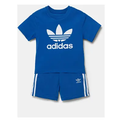 Dětská souprava adidas Originals modrá barva, JC9157