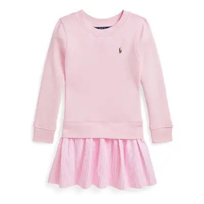 Dívčí šaty Polo Ralph Lauren růžová barva, mini, 312965124001