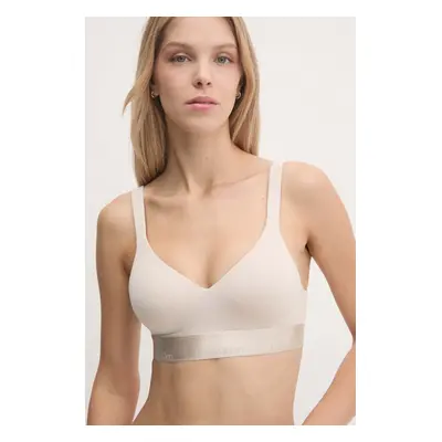 Podprsenka Calvin Klein Underwear béžová barva, 000QF7995E