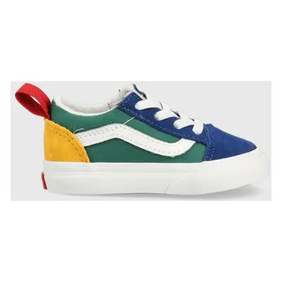 Dětské tenisky Vans TD Old Skool Elastic Lace VNYC MBLUE