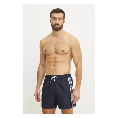 Plavkové šortky Emporio Armani Underwear tmavomodrá barva, EM000583 AF12333