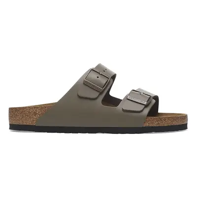 Kožené pantofle Birkenstock Arizona dámské, zelená barva, 1029155