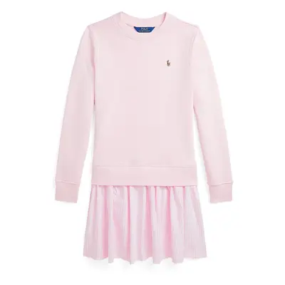 Dívčí šaty Polo Ralph Lauren růžová barva, mini, 313965124001