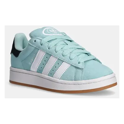 Dětské sneakers boty adidas Originals CAMPUS 00s tyrkysová barva, JI0285