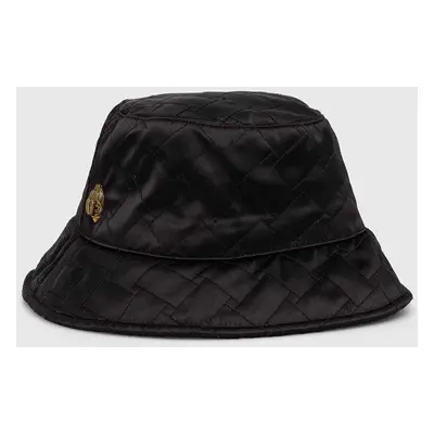 Klobouk Kurt Geiger London KENSINGTON BUCKET HAT černá barva, 9014500229