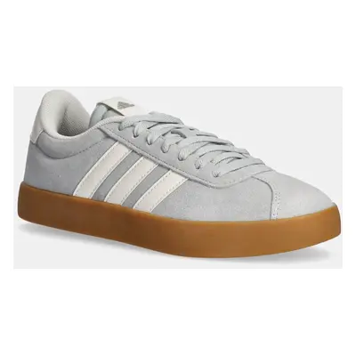 Semišové sneakers boty adidas Vl Court 3.0 modrá barva, JP7539