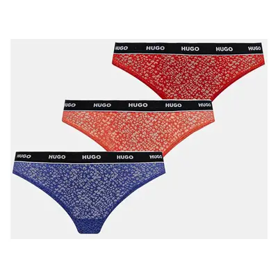 Tanga HUGO 3-pack více barev, 50535265