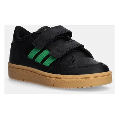 Dětské sneakers boty adidas Originals RAPID COURT černá barva, JS0637