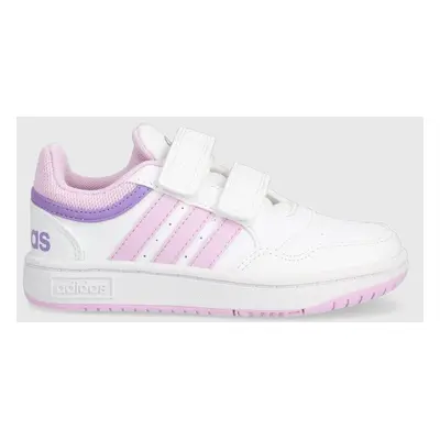 Dětské sneakers boty adidas Originals HOOPS 3.0 CF C bílá barva