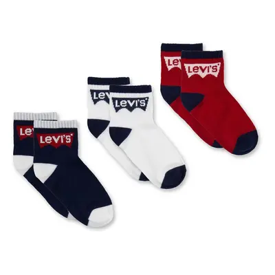 Dětské ponožky Levi's tmavomodrá barva