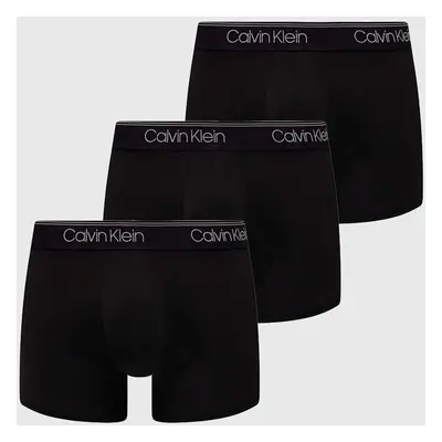 Boxerky Calvin Klein Underwear 3-pack pánské, černá barva, 000NB2569A