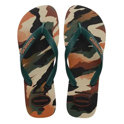 Žabky Havaianas TOP pánské, zelená barva, 4141398-6134