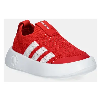 Dětské sneakers boty adidas BUBBLECOMFY červená barva, JI1609