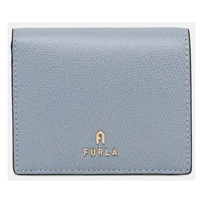 Kožená peněženka Furla modrá barva, WP00304 ARE000 3593S