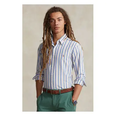 Bavlněná košile Polo Ralph Lauren více barev, relaxed, s límečkem button-down, 710928920