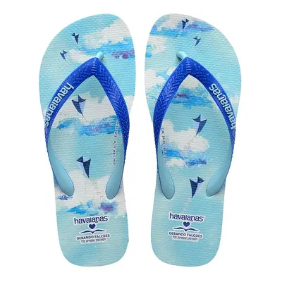 Žabky Havaianas GERANDO FALCOES modrá barva, 4147603-3847