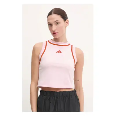 Top adidas W CB Color Pop dámský, růžová barva, JD5554