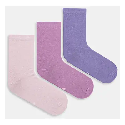 Ponožky United Colors of Benetton 3-pack více barev, 6GRD2701M