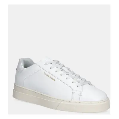 Kožené sneakers boty Filling Pieces Tiebreak Core bílá barva, 78913681901