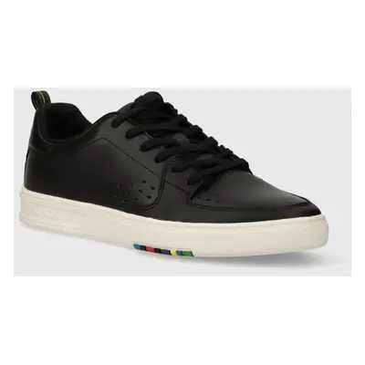 Kožené sneakers boty PS Paul Smith Cosmo černá barva