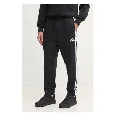 Tepláky adidas Essentials černá barva, s aplikací, JD1881