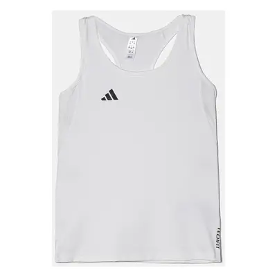 Dětský top adidas bílá barva, IY9742