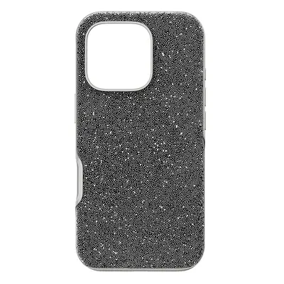 Obal na telefon Swarovski HIGH 16 PRO šedá barva, 5698778