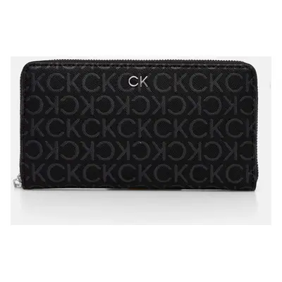 Peněženka Calvin Klein černá barva, K60K612442