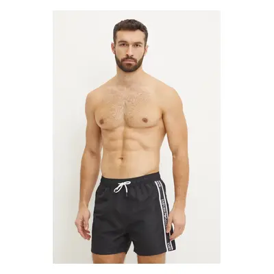 Plavkové šortky Emporio Armani Underwear černá barva, EM000583 AF12333