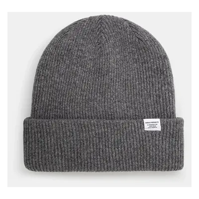 Vlněná čepice Norse Projects Czapka Norse Project Norse Beanie N95-0569 1500 šedá barva