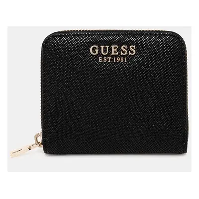 Peněženka Guess LAUREL černá barva, SWZG85 00137