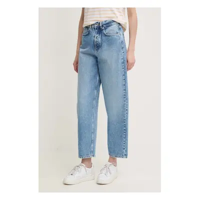 Džíny Pepe Jeans BARREL JEANS UHW dámské, high waist, PL204739MP4