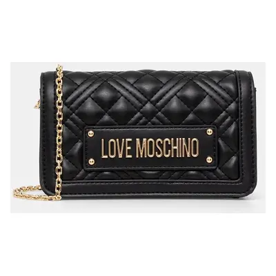 Kabelka Love Moschino černá barva, JC5681PP0L