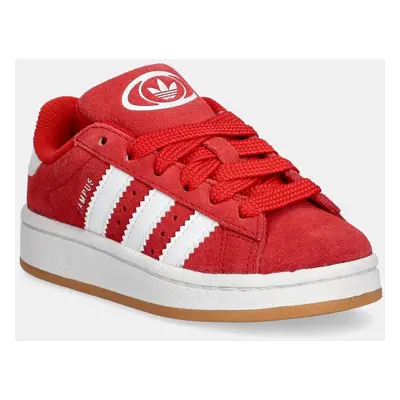 Dětské sneakers boty adidas Originals CAMPUS 00s červená barva, JI4329