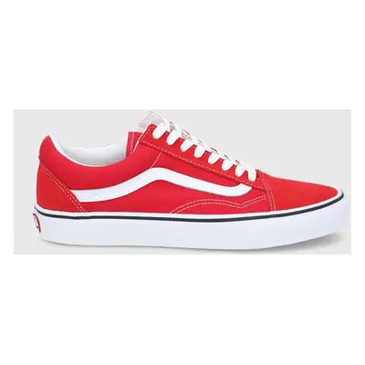 Tenisky Vans Ua Old Skool červená barva, VN0A4BV5JV61-RED