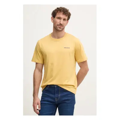 Tričko Pepe Jeans DAMIAN TEE žlutá barva, PM509726