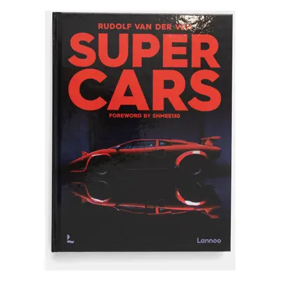 Knížka home & lifestyle Supercars by Van Der Ven Rudolf, English černá barva