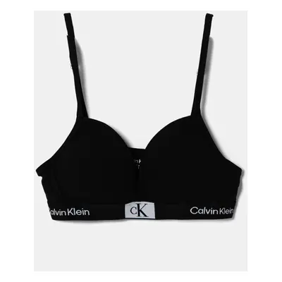 Dětská podprsenka Calvin Klein Underwear černá barva, G80G800713