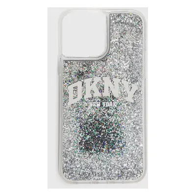 Obal na telefon Dkny iPhone 13 Pro Max 6.7" černá barva, DKHCP13XLBNAEK