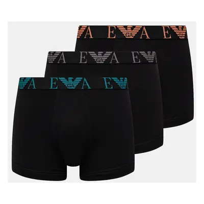 Boxerky Emporio Armani Underwear pánské, černá barva, EM000259 AF10778