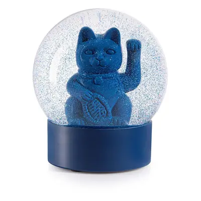 Dekorace Donkey Maneki Neko Lucky Globe Blue