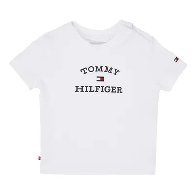 Kojenecké tričko Tommy Hilfiger bílá barva