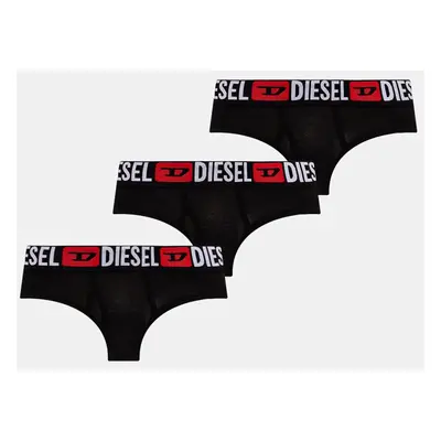 Kalhotky Diesel OXY-D-CORE-3PACK UNDERPANTS 3-pack černá barva, A17519.0NJAP