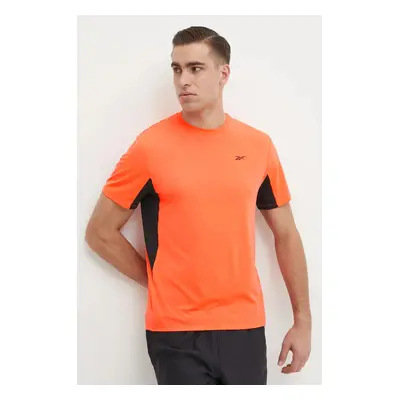 Tréninkové tričko Reebok Chill Athlete 2.0 oranžová barva, 100205349