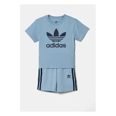 Dětská souprava adidas Originals modrá barva, JC9160